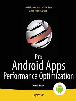 cover image of Pro Android Apps Performance Optimization